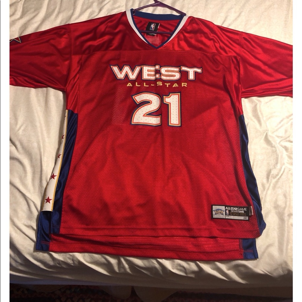 2005 Kevin Garnett All Star warmup jersey